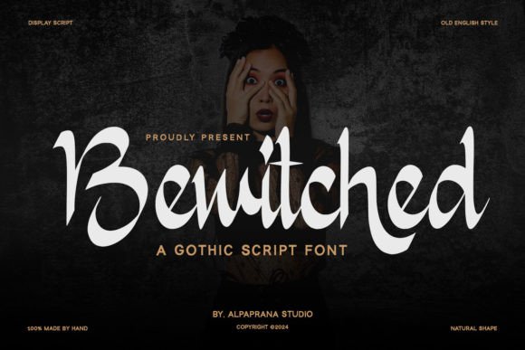 Bewitched: A Handwritten Font for Authentic Creative Projects