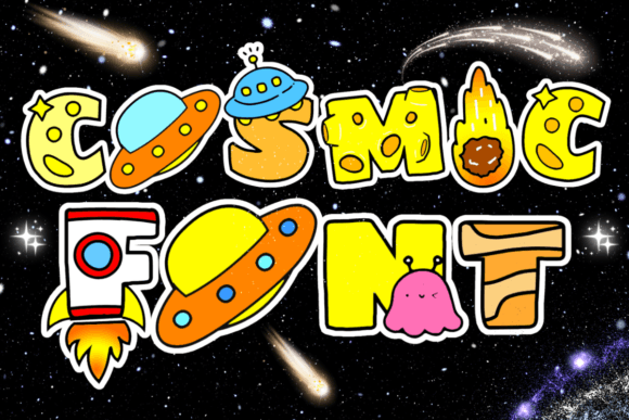 Cosmic: The Creative Font for Out-of-This-World Designs