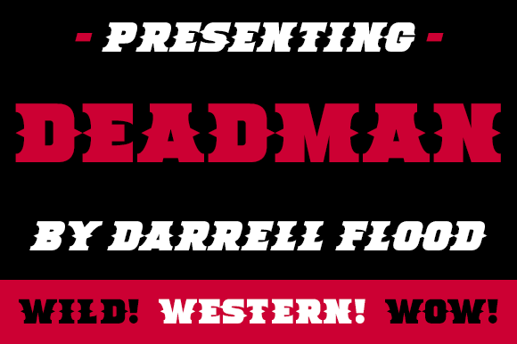 Deadman: The Western Typeface with a Modern Edge
