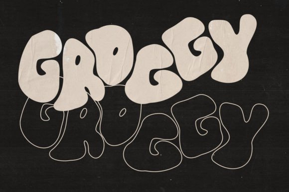Groggy: A Playful Return to Y2K Graphic Design