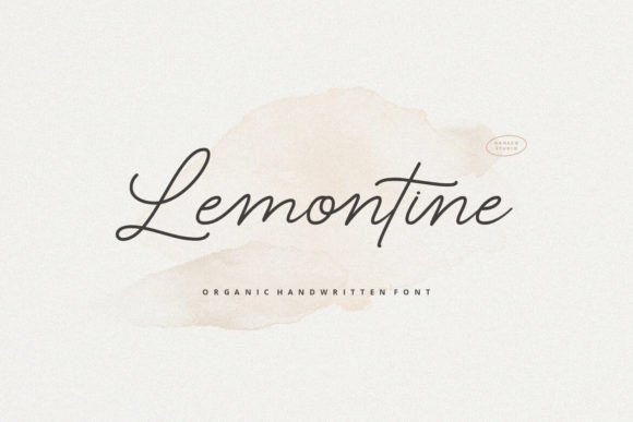 Lemontine: A Fresh Take on the Handwritten Typeface