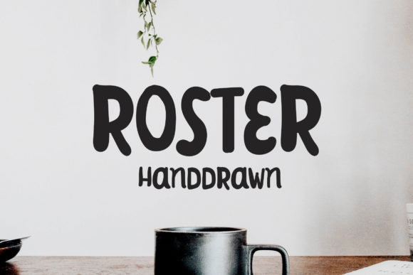 Roster: A Handwritten Font That Feels Like a Real Conversation