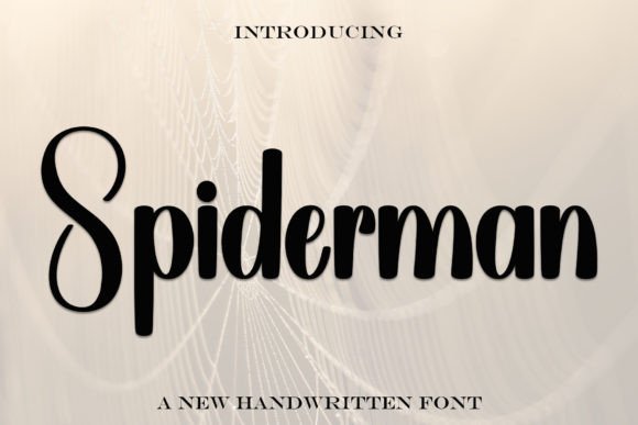 Spiderman Font: Adding Timeless Elegance to Modern Design