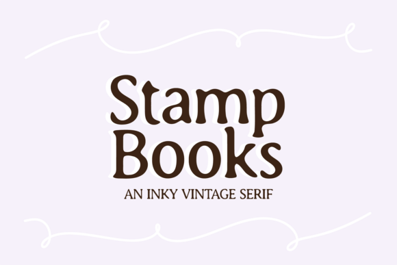 Stamp Books: A Serif Font for Timeless Design