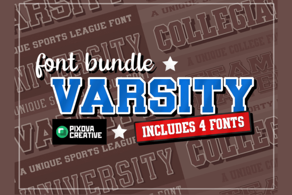 Unlock Your Brand's Spirit with the Varsity College Sport Bundle