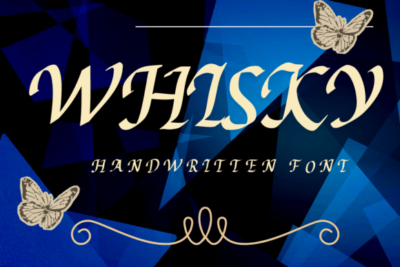 Whisky Font: Sweet, Playful Handwriting for Modern Designers