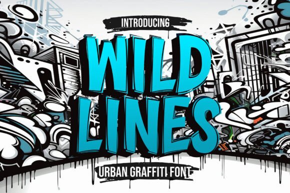 Wild Lines: The Urban Font for Bold Branding